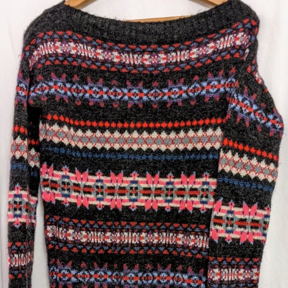 American Eagle Wool Patterned Sweater - Picture 3 of 5